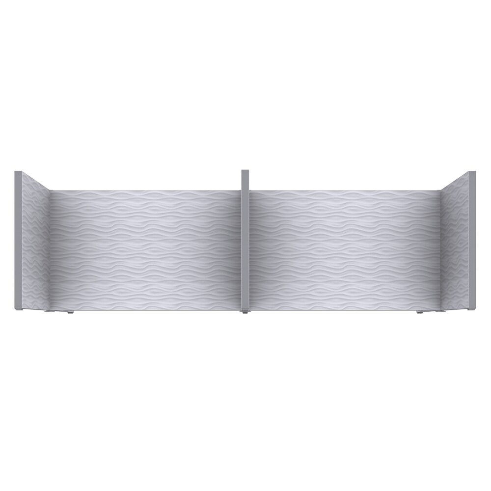 QSEG Desktop Partition — Graphic Package / Quad / Printed Antimicrobial Fabric